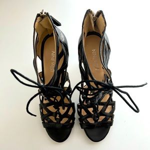 Nine West Black 4’ Heels